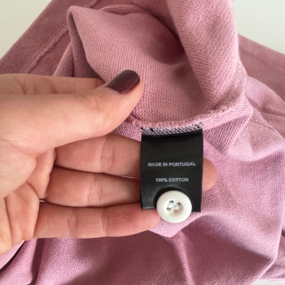 Rowing Blazers Cropped Rugby Shirt (Mauve, Medium) - Picture 8 of 9